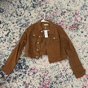 Luvamia Brown Denim Jacket